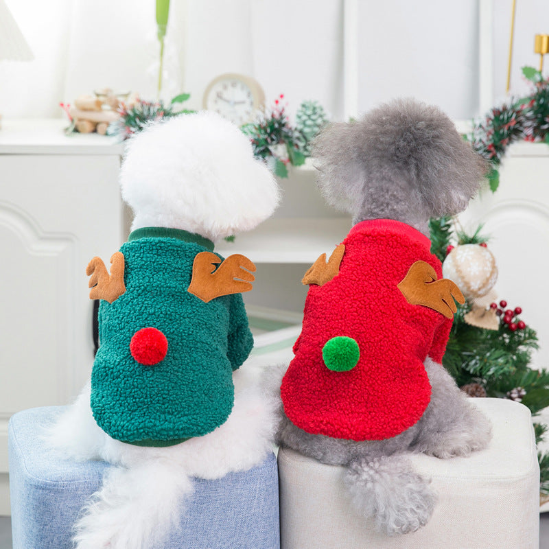 Chandail de Noël pour petit chien - plusieurs motifs