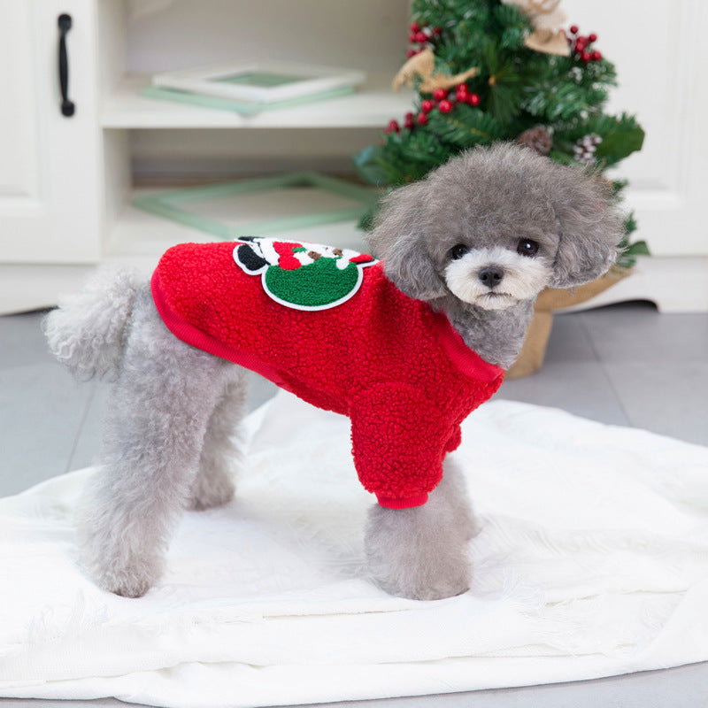 Chandail de Noël pour petit chien - plusieurs motifs